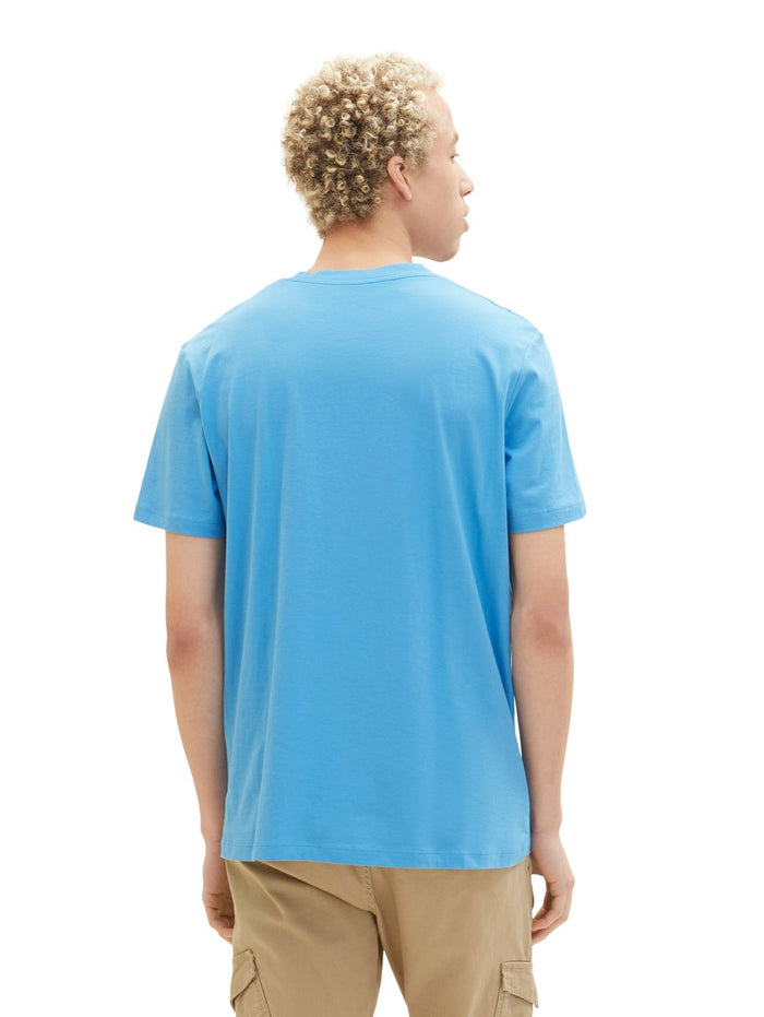 Tom Tailor Denim Herren T-Shirt PRINTED - Regular Fit