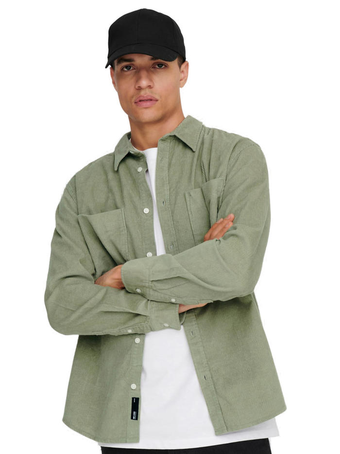 Only & Sons Herren Freizeit Hemd ONSALP - Relaxed Fit