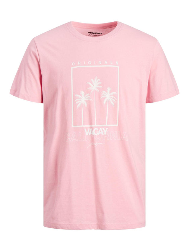 Jack & Jones Herren Rundhals T-Shirt  JORTULUM UV- Regular Fit