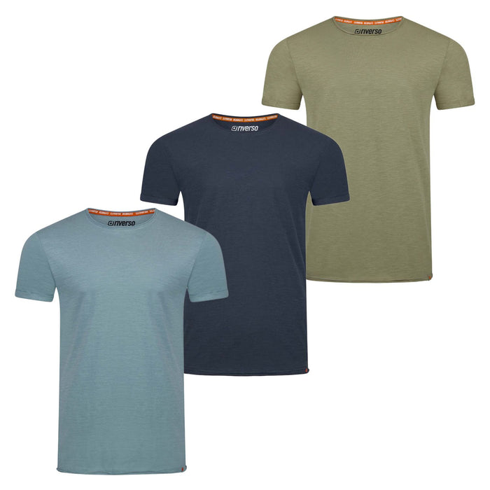 riverso Tshirt Herren Regular Fit RIVLenny 3er Pack Se