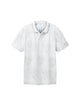 Light Blue tonal leaf design 31838