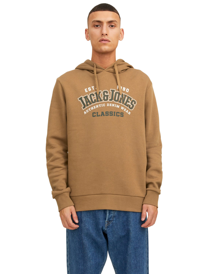 Jack & Jones Herren Hoodie Kapuzenpullover JJELOGO - Regular Fit