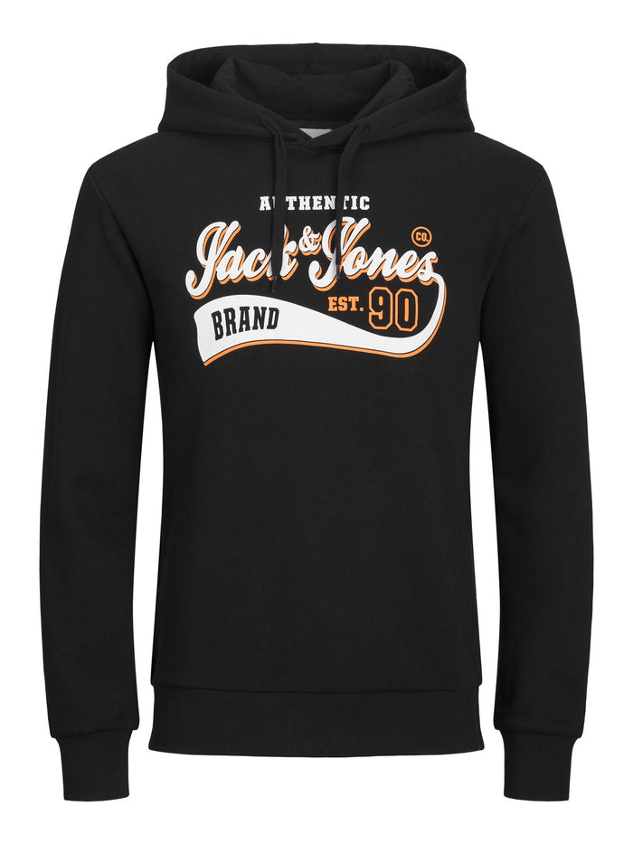 Jack & Jones Herren Hoodie Kapuzenpullover JJELOGO - Regular Fit
