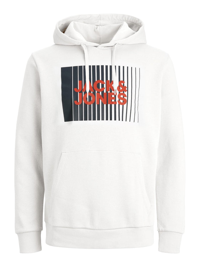 Jack & Jones Herren Hoodie Kapuzenpullover JJECORP LOGO - Regular Fit