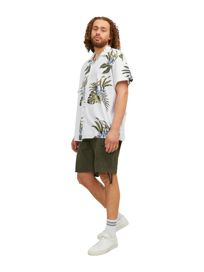 Jack & Jones Herren Cargo Short JPSTMARLEY JJCARGO - Relaxed Fit - Plussize