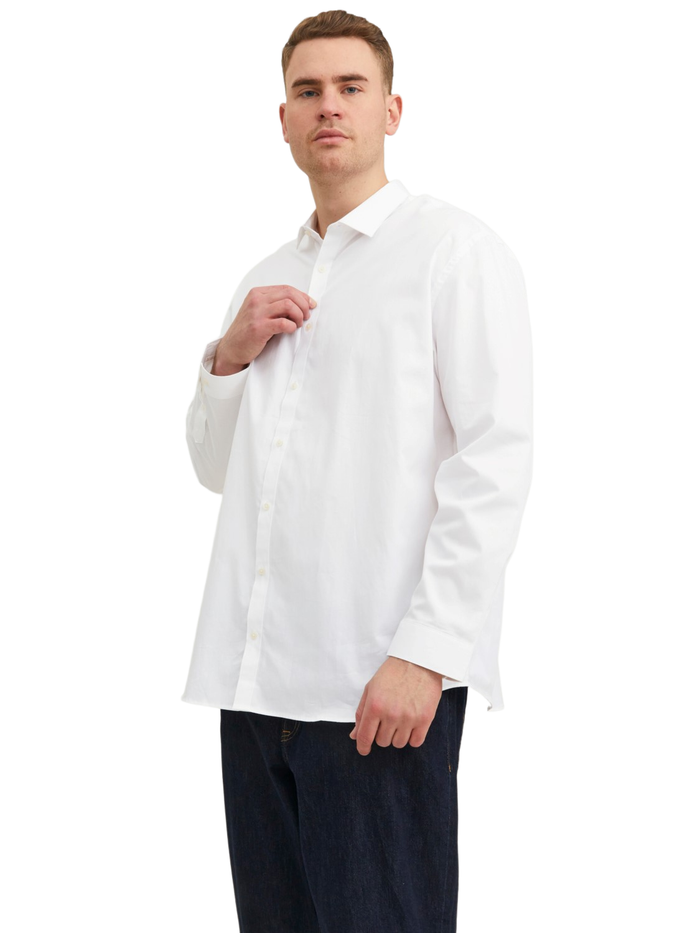 Jack & Jones Herren Freizeit Hemd JPRBLACARDIFF Relaxed Fit Plussize