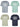 Jack & Jones Tshirt Herren Regular Fit JJLINO 4er Pack Set Pack