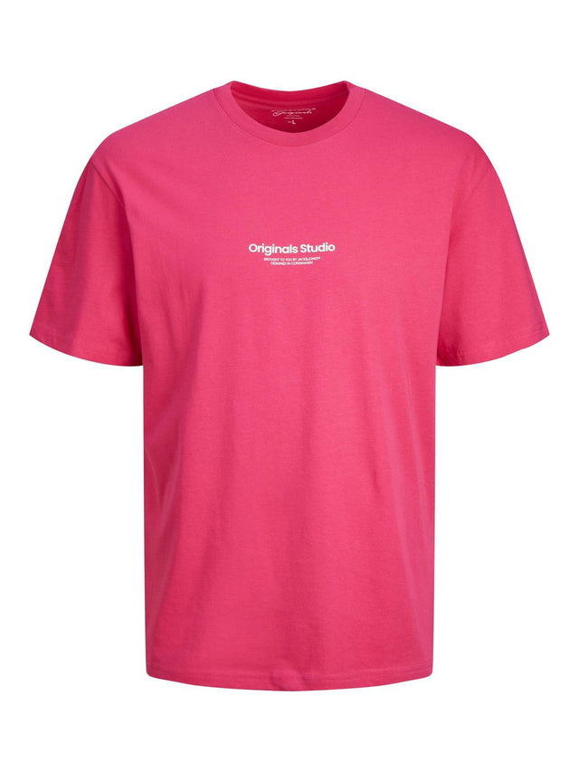 Jack & Jones Herren Rundhals T-Shirt JORVESTERBRO - Regular Fit