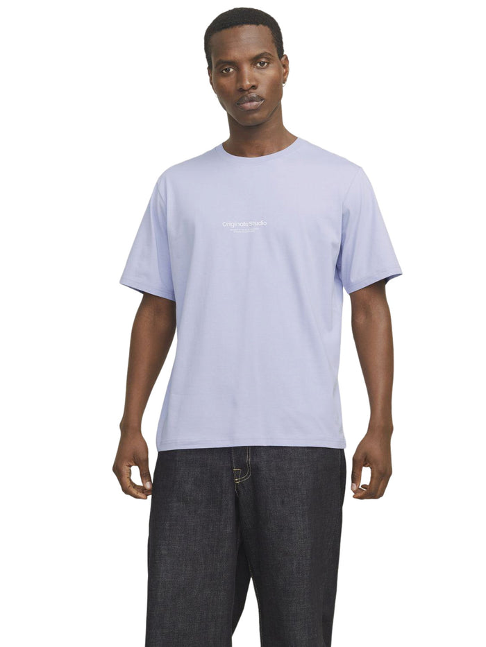 Jack & Jones Herren Rundhals T-Shirt JORVESTERBRO - Regular Fit
