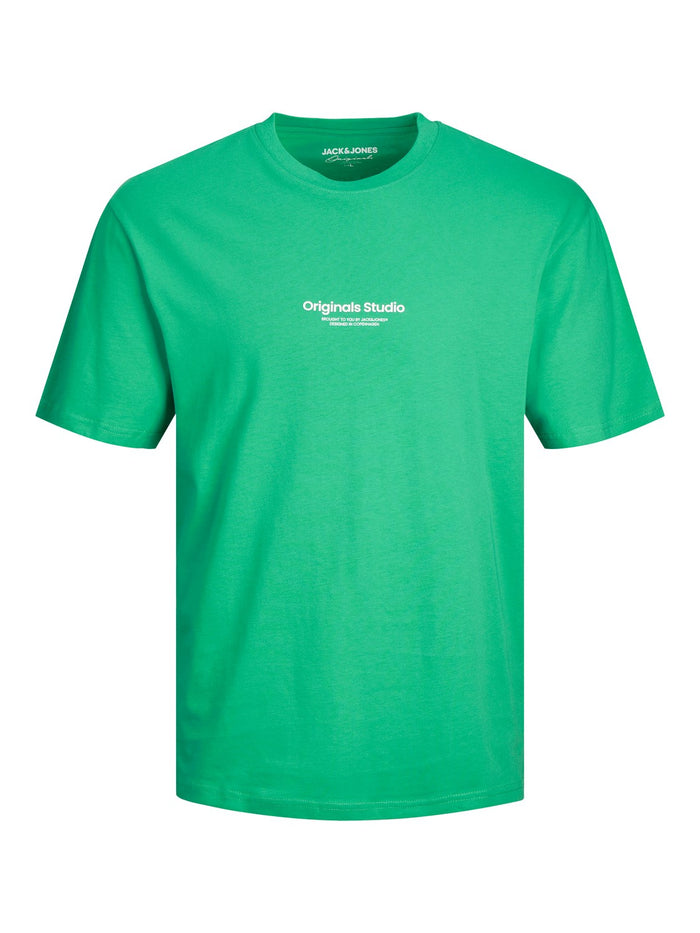 Jack & Jones Herren Rundhals T-Shirt JORVESTERBRO - Regular Fit
