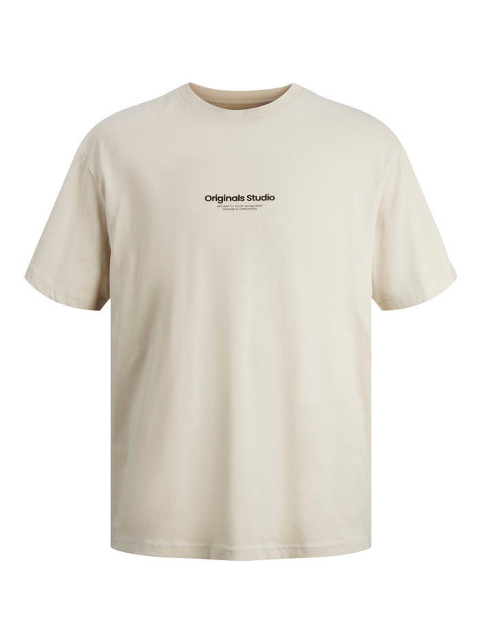 Jack & Jones Herren Rundhals T-Shirt JORVESTERBRO - Regular Fit