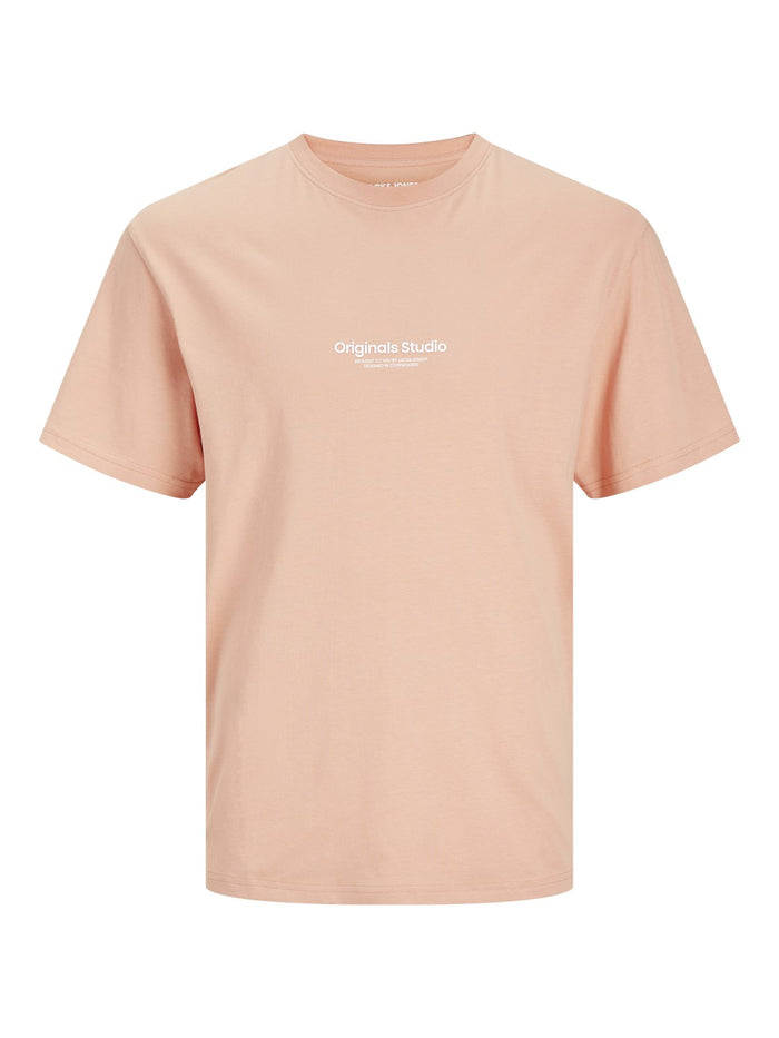 Jack & Jones Herren Rundhals T-Shirt JORVESTERBRO - Regular Fit