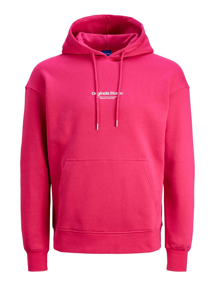 Jack & Jones Herren Hoodie Kapuzenpullover JORVESTERBRO - Relaxed Fit