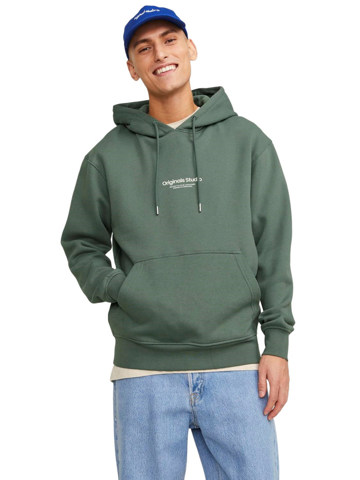 Jack & Jones Herren Hoodie Kapuzenpullover JORVESTERBRO - Relaxed Fit