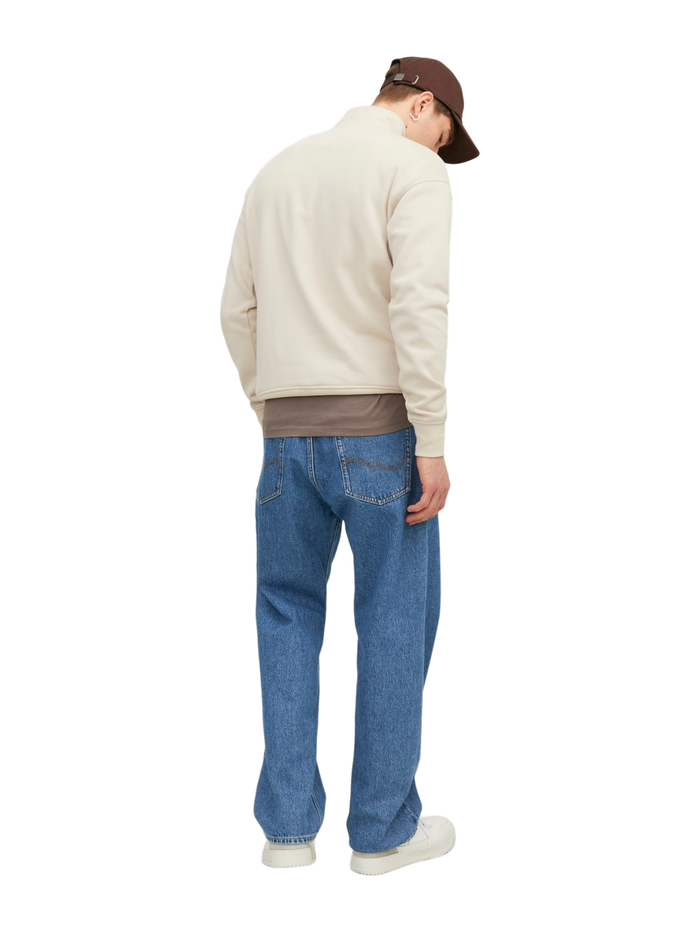 Jack & Jones Herren Jeans  JJIALEX JJORIGINAL SBD 301 - Baggy Fit - Blau - Blue Denim
