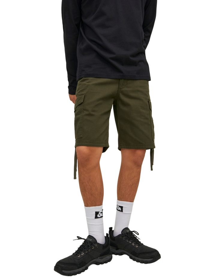 Jack & Jones Herren Cargo Short JPSTMARLEY JJCARGO - Relaxed Fit