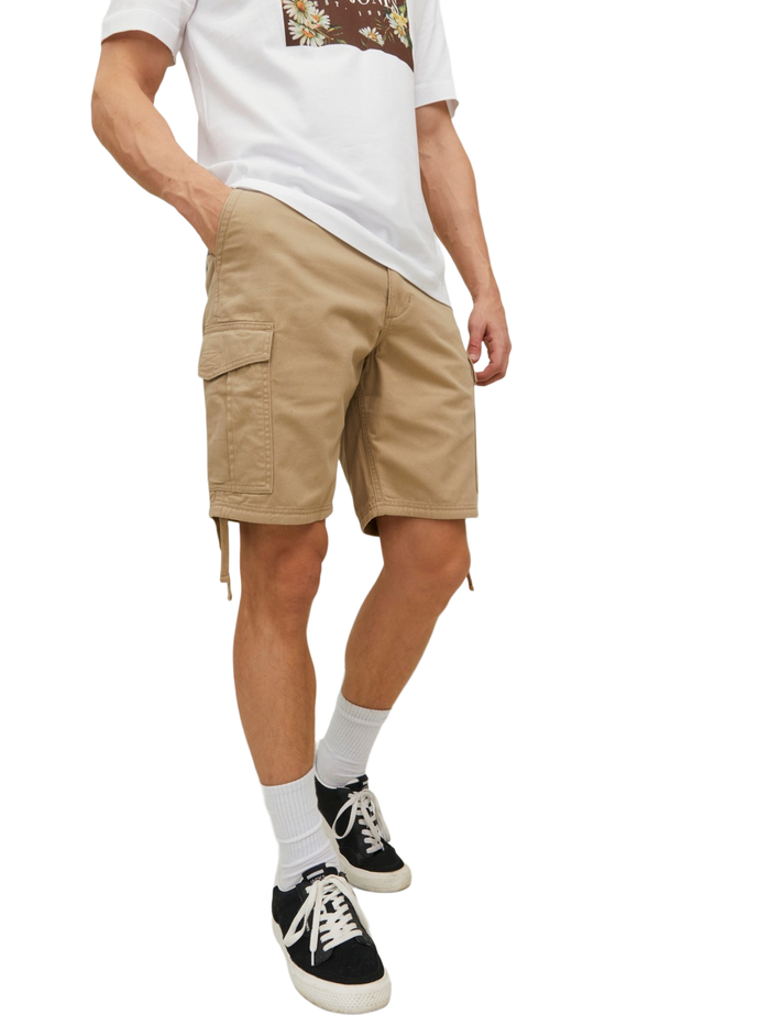 Jack & Jones Herren Cargo Short JPSTMARLEY JJCARGO - Relaxed Fit