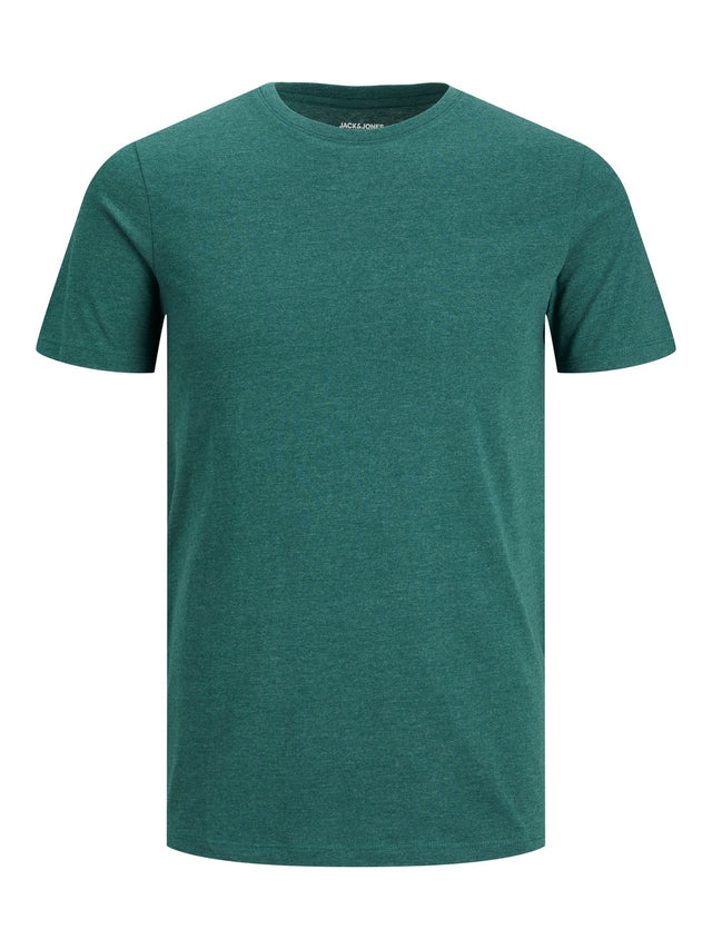 Jack & Jones Herren Rundhals T-Shirt JJEORGANIC - Regular Fit