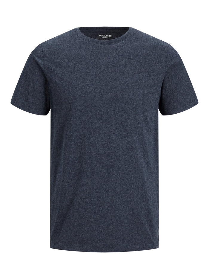 Jack & Jones Herren Rundhals T-Shirt JJEORGANIC - Regular Fit