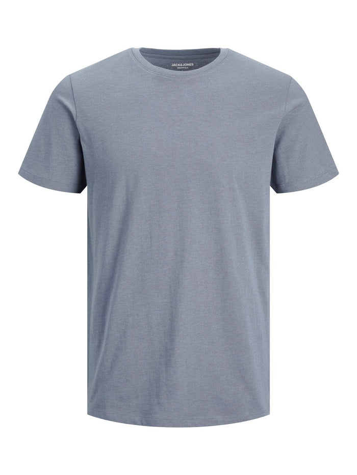 Jack & Jones Herren Rundhals T-Shirt JJEORGANIC - Regular Fit