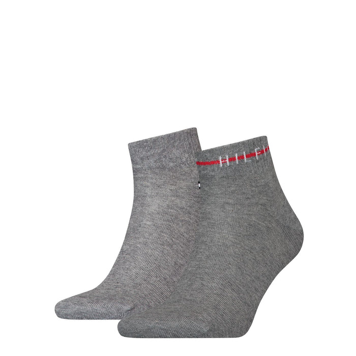Tommy Hilfiger Herren Quarter Socken SUSTAINABLE STRIPE 2er Pack