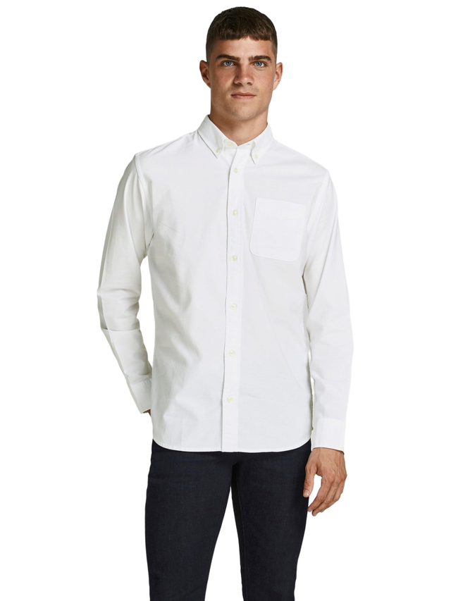 Jack & Jones Herren Freizeit Hemd JPRBROOK OXFORD Slim Fit