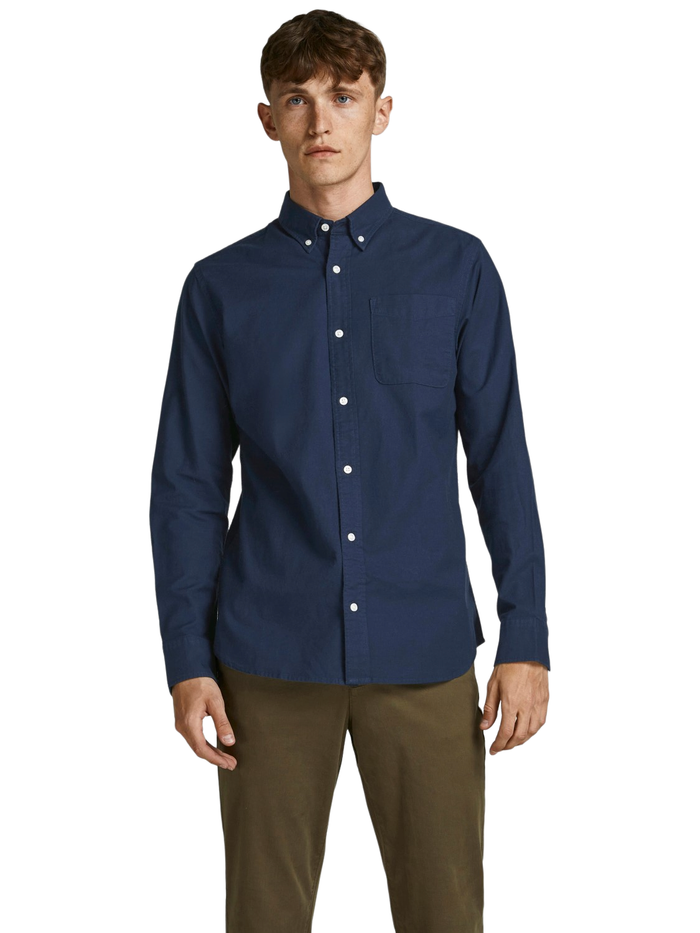 Jack & Jones Herren Freizeit Hemd JPRBROOK OXFORD Slim Fit