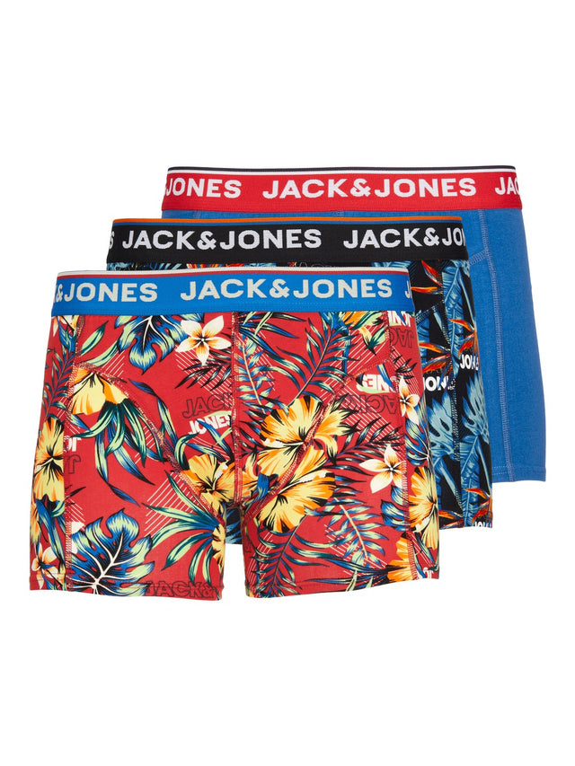 Jack & Jones Herren Boxershort JACAZORES TRUNKS 3er Pack