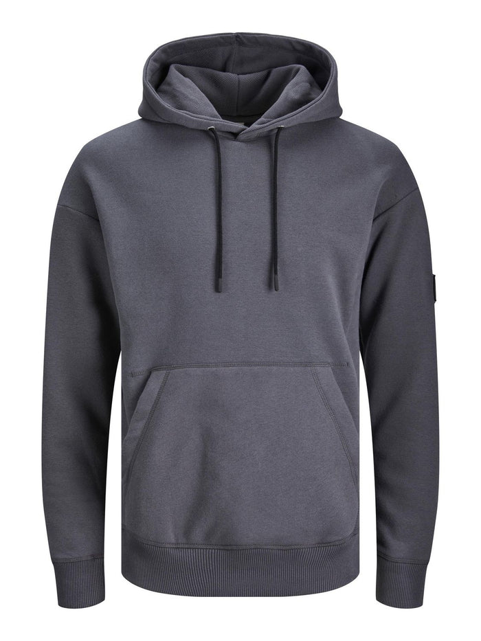 Jack & Jones Herren Kapuzenpullover Hoodie JCOCLASSIC TWILL - Relaxed Fit