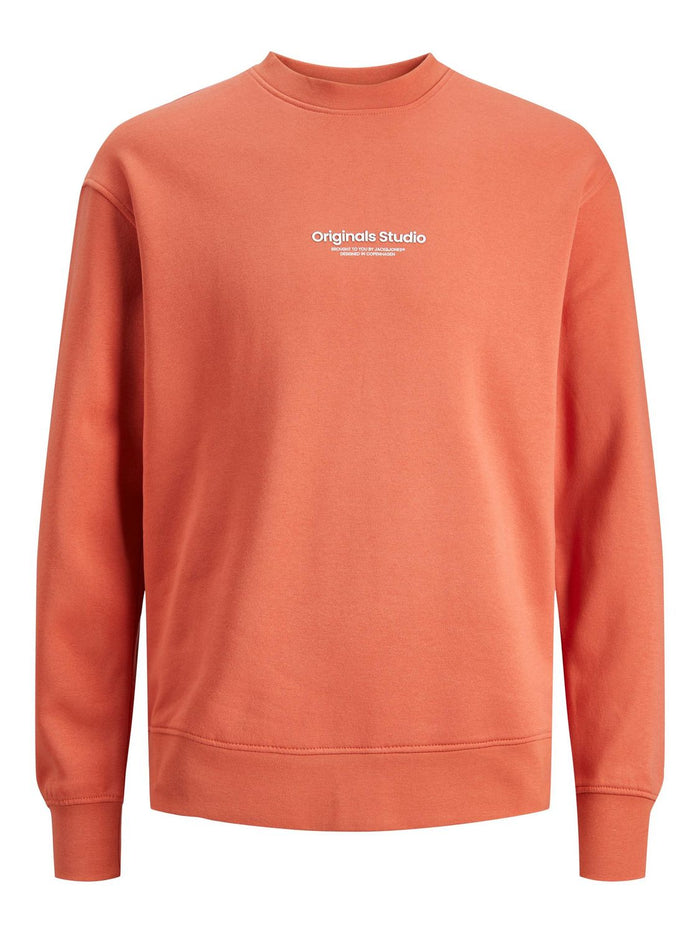 Jack & Jones Herren Rundhals Pullover JORVESTERBRO - Relaxed Fit