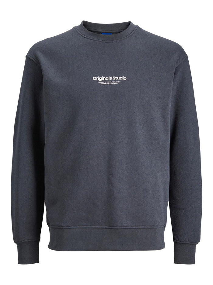 Jack & Jones Herren Rundhals Pullover JORVESTERBRO - Relaxed Fit