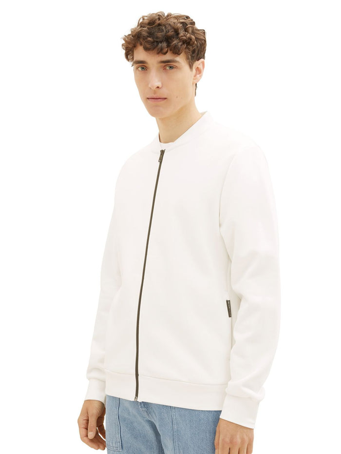 Tom Tailor Denim Herren Jacke SWEAT BOMBER - Regular Fit