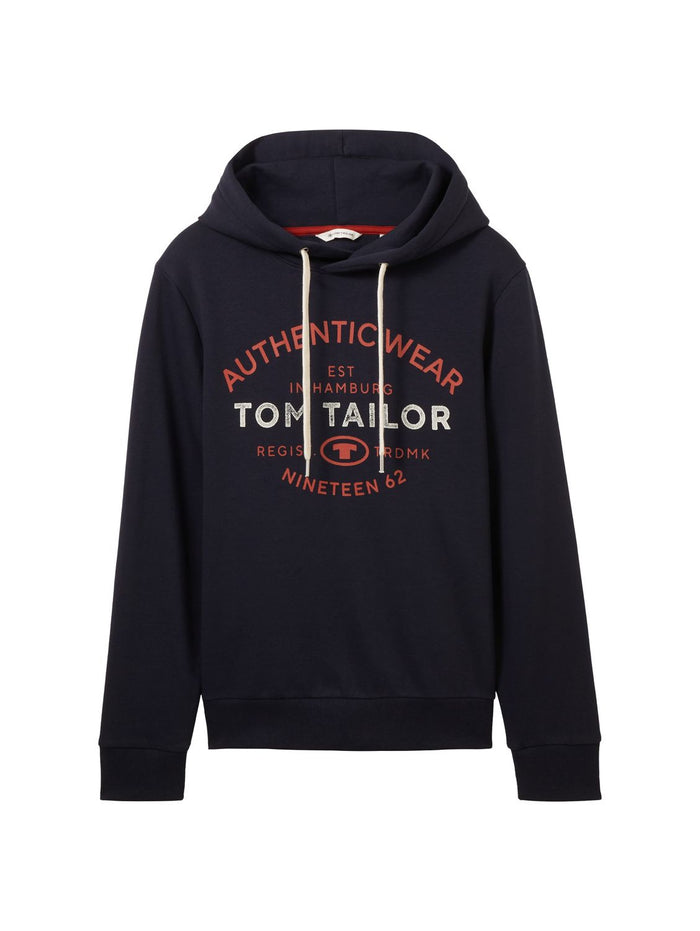 Tom Tailor Herren Kapuzenpullover BASIC - Regular Fit