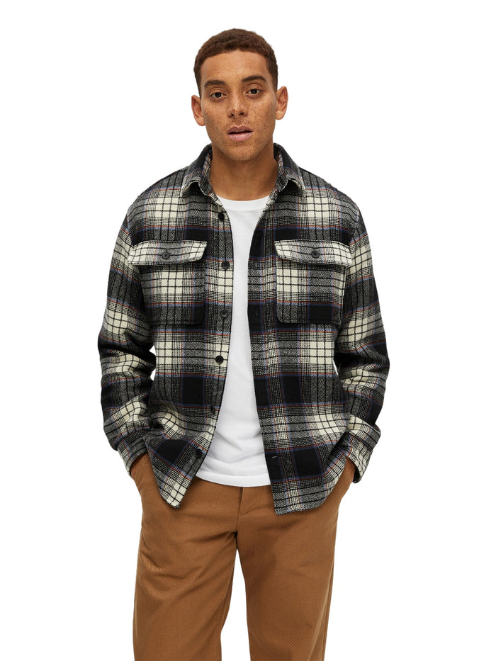 Selected Homme Herren Freizeithemd  SLHLOOSEMASON-PABLO - Relaxed Fit