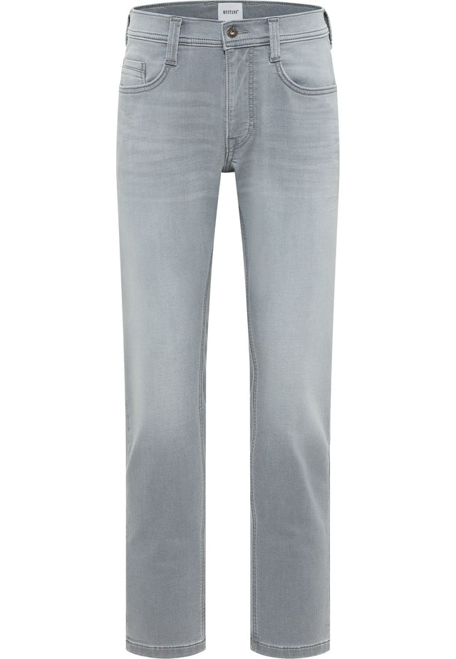 Mustang Herren Jeans OREGON SLIM K - Slim Fit - Low Waist - Blau Grau Schwarz