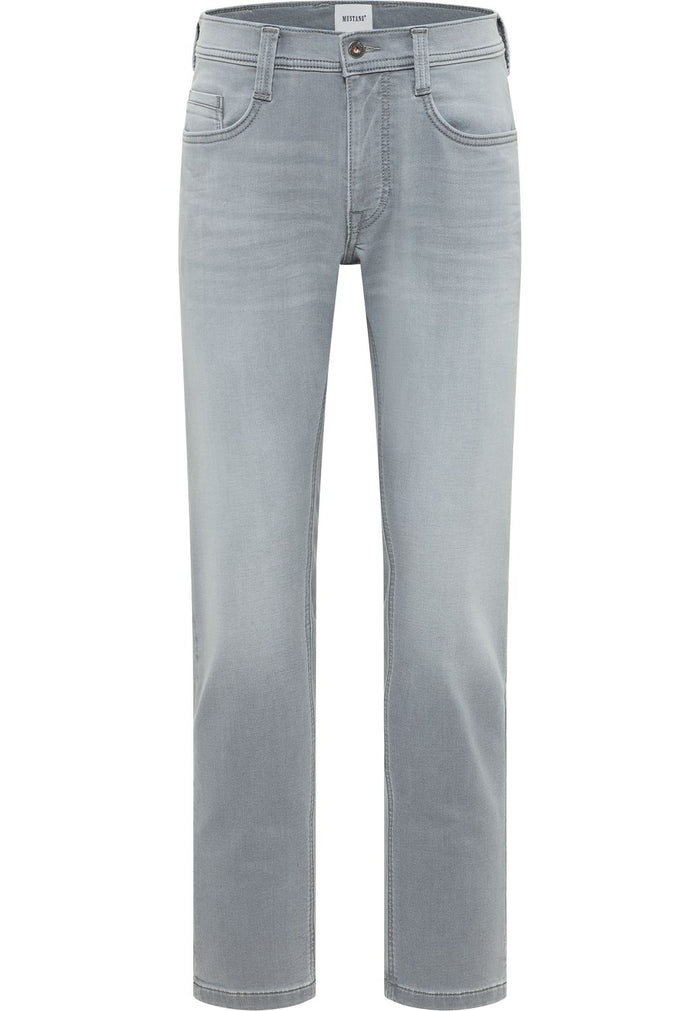 Mustang Herren Jeans OREGON SLIM K - Slim Fit - Low Waist - Blau Grau