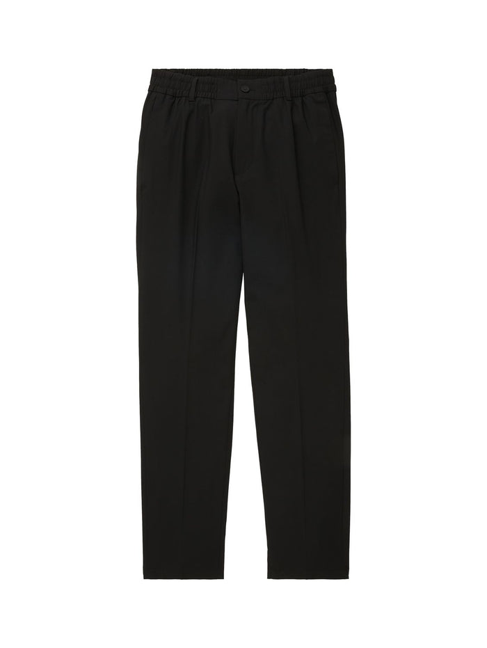 Tom Tailor Denim Herren Chino Hose RELAXED TAPERED CHINO - Blau Schwarz Grau