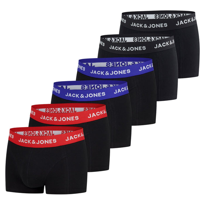 Jack & Jones Boxershorts Herren 6er Pack JACJEANS TRUNKS
