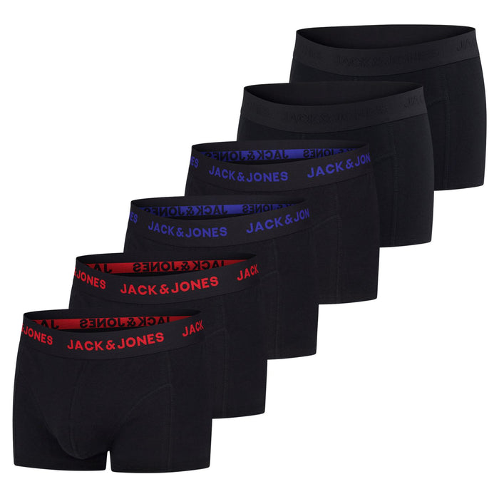 Jack & Jones Boxershorts Herren 6er Pack JACJEANS TRUNKS