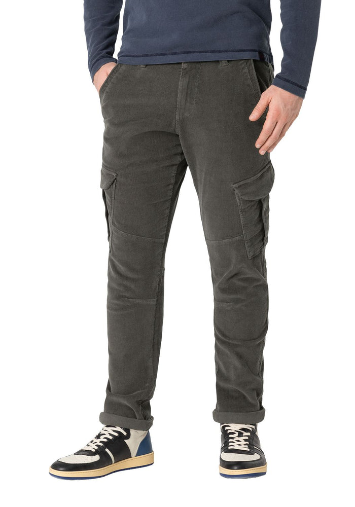 TIMEZONE Herren Cargo Hose REGULAR NIKLASTZ - Regular Fit - Grau Blau Grün Braun