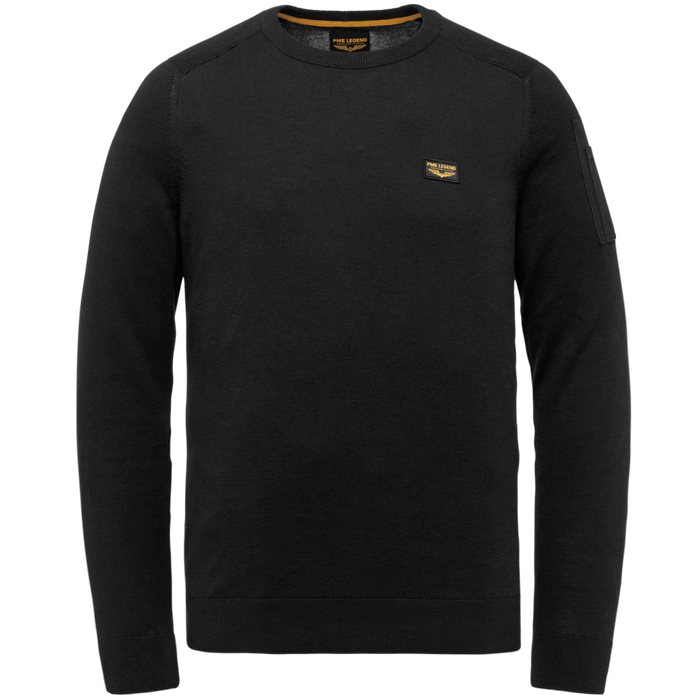 PME Legend Herren Rundhals Pullover BUCKLEY KNIT - Regular Fit