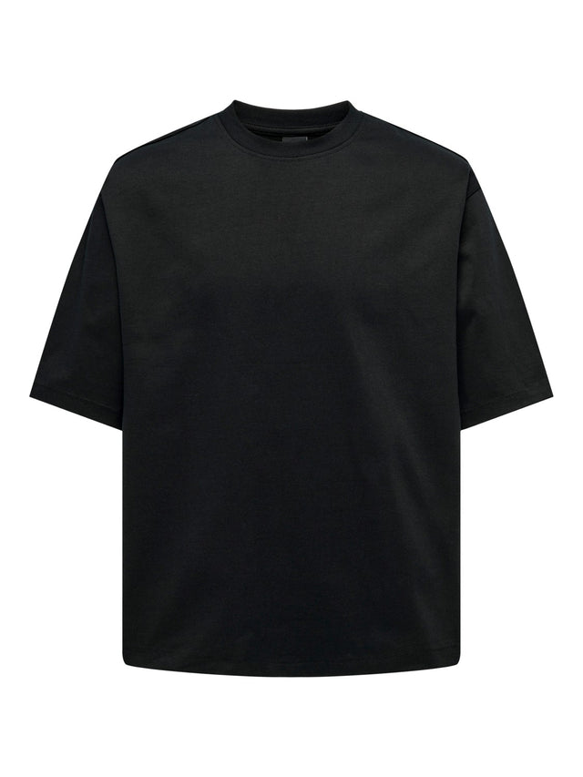 Only & Sons Herren Rundhals T-Shirt ONSMILLENIUM - Relaxed Fit