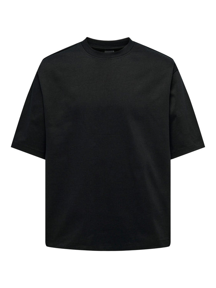Only & Sons Herren Rundhals T-Shirt ONSMILLENIUM - Relaxed Fit