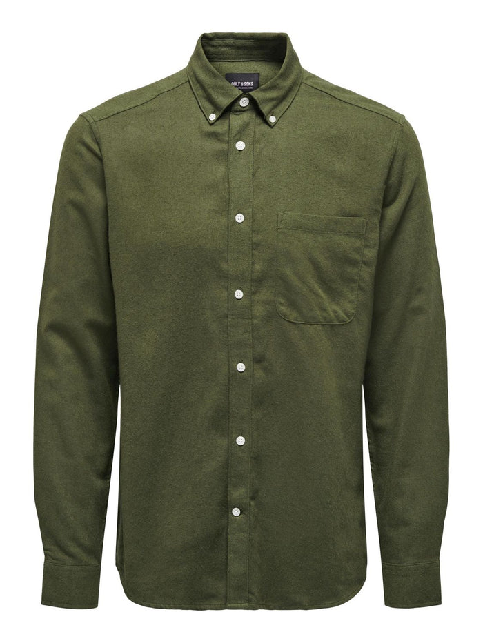 Only & Sons Herren Freizeit Hemd ONSGUDMUND Slim Fit