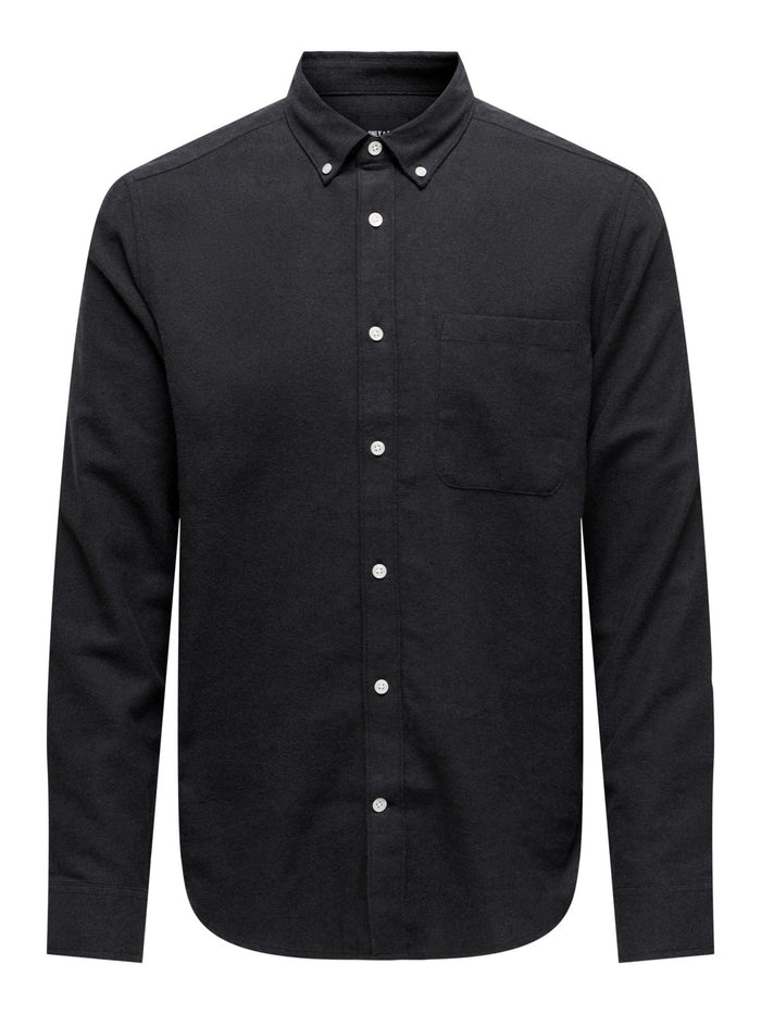 Only & Sons Herren Freizeit Hemd ONSGUDMUND Slim Fit