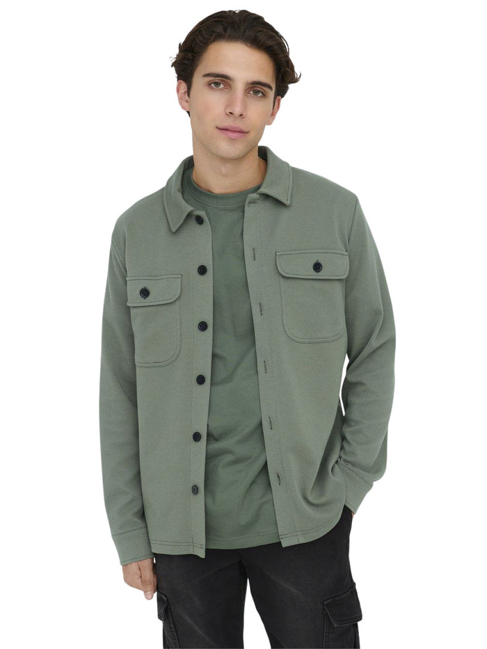 Only & Sons Herren Freizeit Hemd ONSNEWKODYL OVERSHIRT Regular Fit