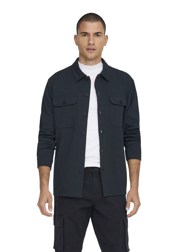 Only & Sons Herren Freizeit Hemd ONSNEWKODYL OVERSHIRT Regular Fit