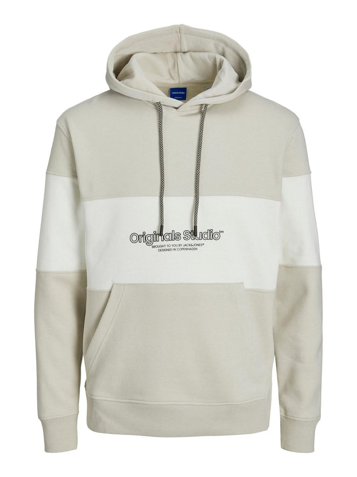 Jack & Jones Herren Hoodie Kapuzenpullover JORLAKEWOOD- Relaxed Fit