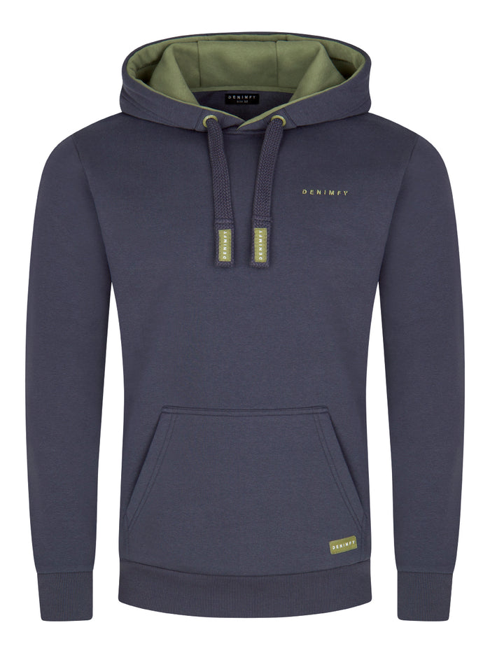 DENIMFY Hoodie Herren DFBenno Regular Fit Kapuzenpullover