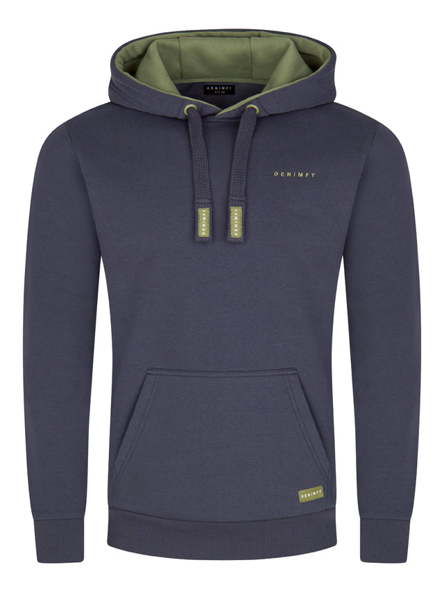 DENIMFY Hoodie Herren DFBenno Regular Fit Kapuzenpullover
